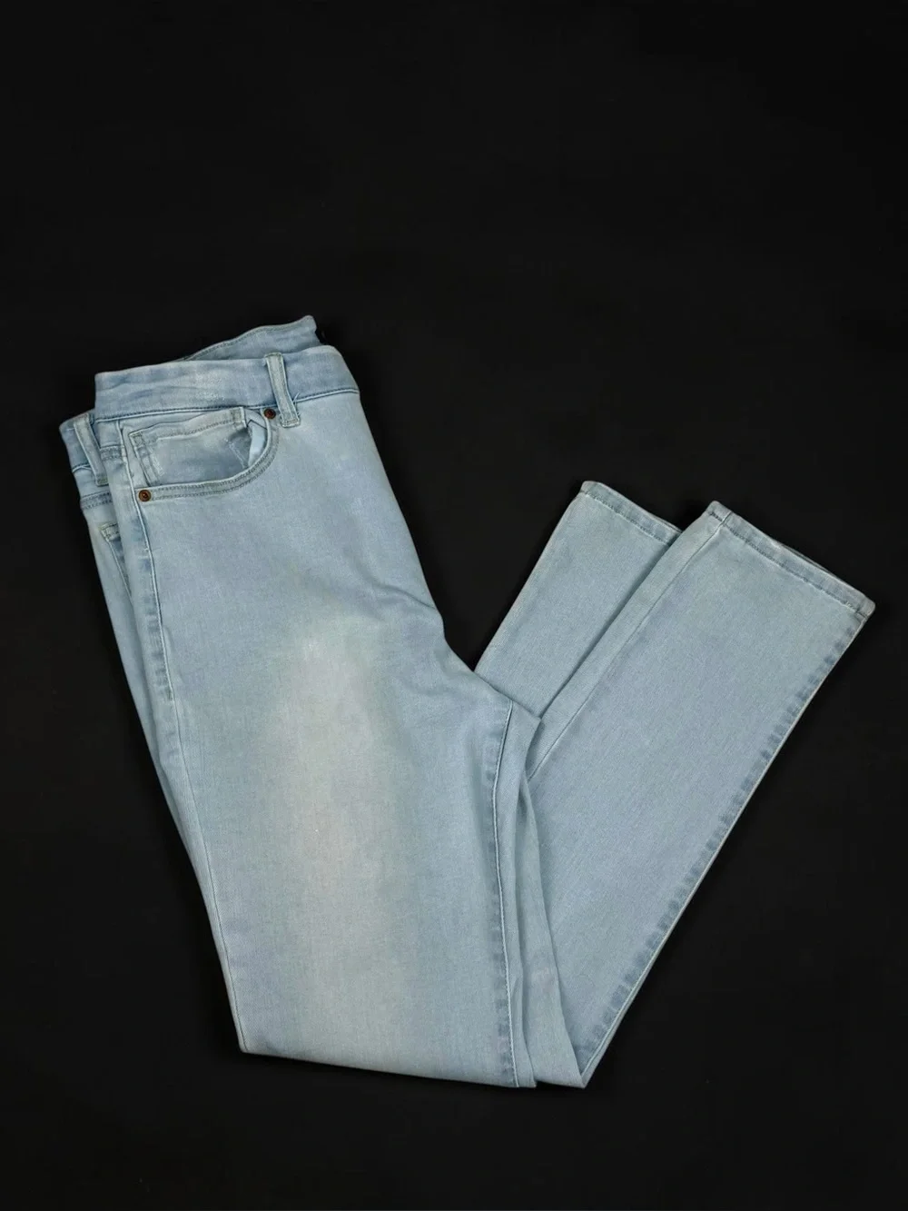 Fashion Nova Women’s Size 15 Light Wash High Rise Skinny Jeans Stretch Denim